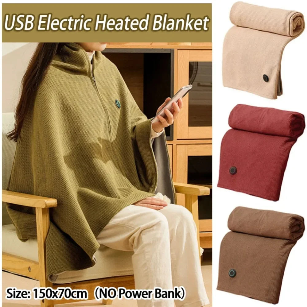Heated Blanket Wearable 3 Heating Level